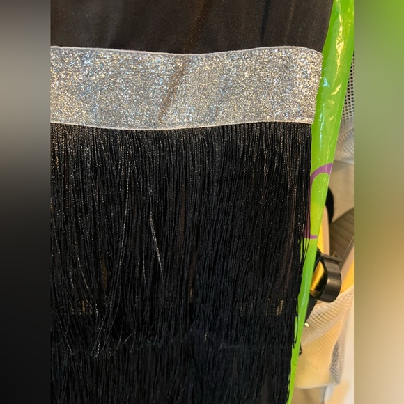 Black fringe dress - Picture 3 of 4